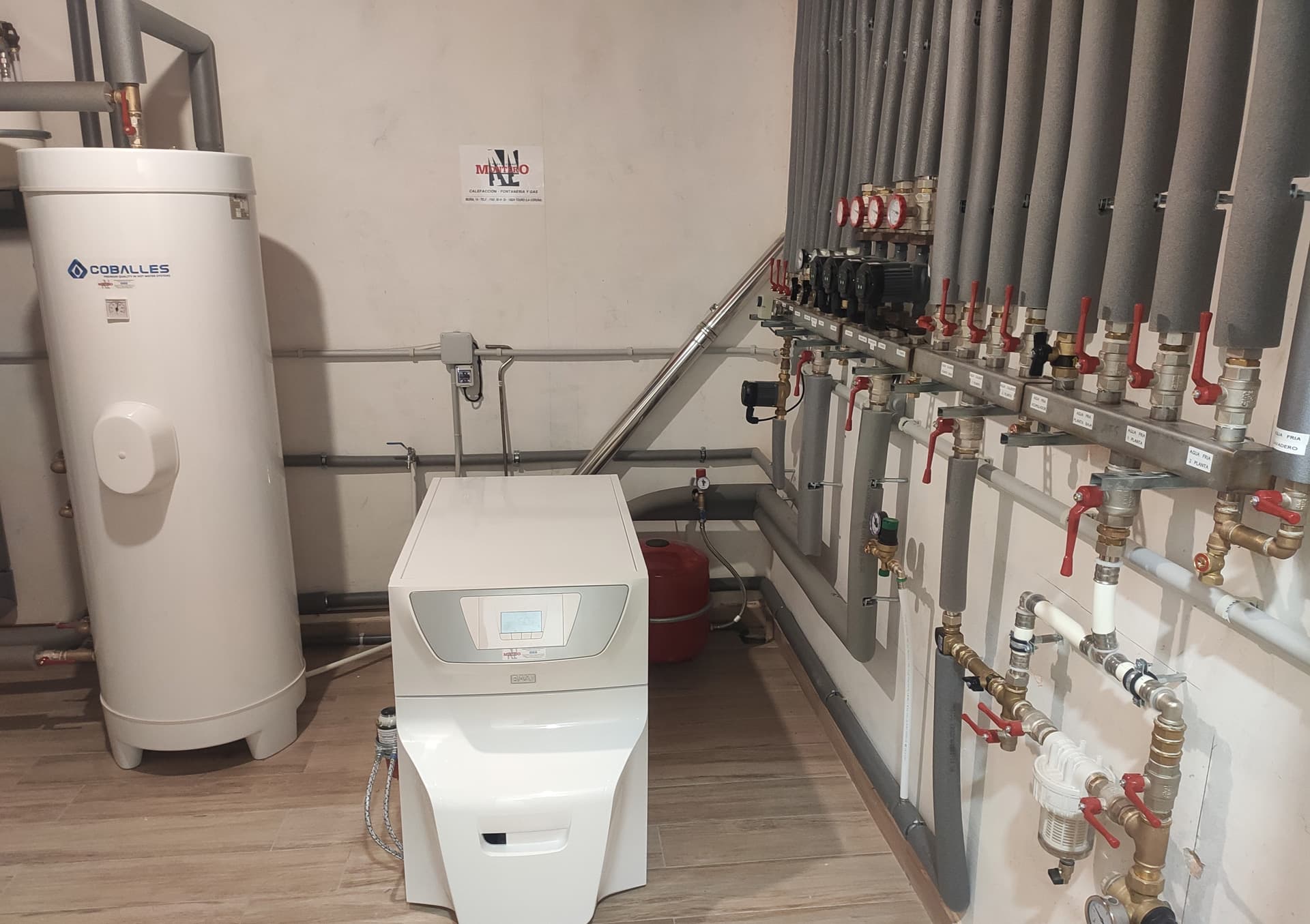 Instalación de calefacción y fontanería en A Coruña, Pontevedra y Lugo